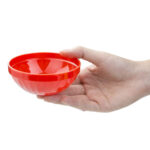 Olympia Kristallon Obstschalen rot 10,2cm (12 Stück) – Bild 5