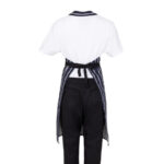 Whites Latzschürze marineblau gestreift – Bild 5