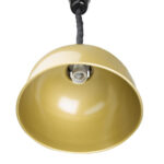 Buffalo ausziehbare runde Wärmelampe mit Gold-Finish – Bild 3