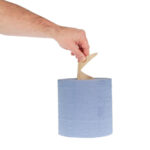 Jantex Handtuchrollen für Innenabrollung blau 2-lagig 120m (6 Stück) – Bild 6