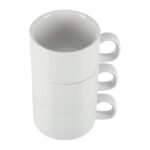 Olympia Athena stapelbare Kaffeetassen 20cl (24 Stück) – Bild 4