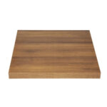 Bolero quadratisch Tischplatte Eiche rustikal 60cm