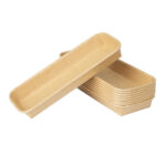 Fiesta Recyclable Nr. 2 Sushi-Schalen-Böden 220x90mm (300 Stück) – Bild 3