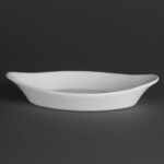 Olympia Whiteware ovale Gratinschalen weiß 25,3 x 14cm (6 Stück) – Bild 5