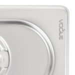 Vogue Strapazierfähiger Deckel für GN-Behälter 1/9 Edelstahl – Bild 6