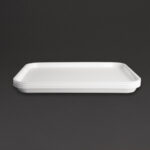Olympia Kristallon Polypropylen Fast Food Tablett Weiß Klein 345mm – Bild 5