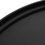 Cambro Camtread Großes Fiberglas-Ovaltablett mit rutschfester Oberfläche Schwarz 600mm – Bild 7