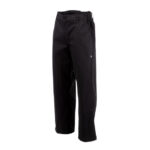 Chef Works Unisex Professional Series Chefkoch-Hose Schwarz Fischgrät S – Bild 3