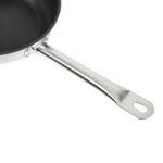 Vogue Antihaft Teflon Edelstahl Platin Plus Sauté Pfanne 240mm – Bild 3