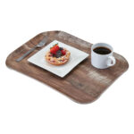 Cambro Versa Tablett Holzoptik Eiche dunkel 330x430mm – Bild 2