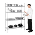 Vogue 4 Reihen Drahtregal Kit 1220x460mm – Bild 3