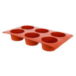 Pavoni Formaflex Muffinform Silikon 6 Muffins