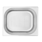 Vogue GN-Behälter Edelstahl 15cm GN1/2 gelocht – Bild 7