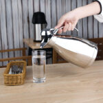 Olympia Thermoskanne Edelstahl-Look 1,5L – Bild 5