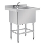 Vogue tiefer Spültisch 77cm lang – Bild 3