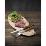 Olympia Steakmesser mit Holzgriff 11,5cm (12 Stück)
