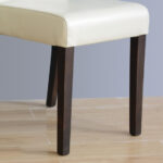 Bolero Esszimmerstühle Kunstleder creme (2 Stück) – Bild 4