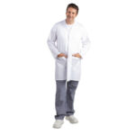 Whites lange Arbeitsjacke Unisex M – Bild 2