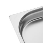 Vogue GN-Behälter Edelstahl 4cm GN1/2 – Bild 4