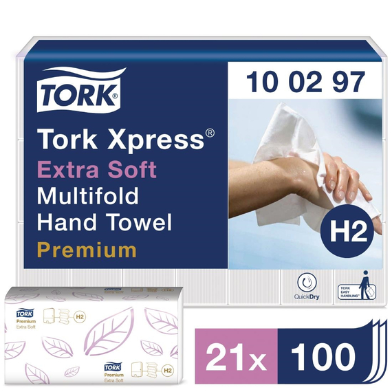 download_e5tz-c2.jpg Tork Xpress Extra Soft Multifold Handtuch (2100 Stück) – Bild 1