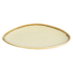 Olympia Kiln dreieckige Teller Sandstein 16,5cm (6 Stück) – Bild 2