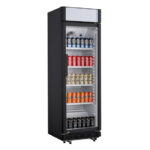 Nisbets Essentials Display Kühlschrank mit Lichtkasten 346Ltr – Bild 4
