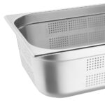 Vogue GN-Behälter Edelstahl 15cm GN1/1 gelocht – Bild 7