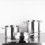 Vogue Edelstahl Sauteuse 24cm – Bild 7