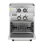 Buffalo 600 Serie freistehende elektrische Grillplatte mit Umluftofen – Bild 5