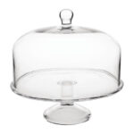 Olympia Tortenständer Kuppel aus Glas