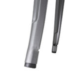 Bolero Bistro Bartisch mit Holzplatte grau – Bild 5