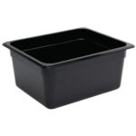 Vogue GN-Behälter GN1/2 schwarz 150mm – Bild 2