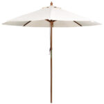 Bolero runder Sonnenschirm creme 3m – Bild 6