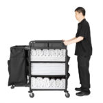 Jantex Kompaktes Housekeeping-Wagen – Bild 5