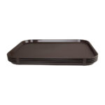 Olympia Kristallon Fast-Food-Tablett braun 45 x 35cm – Bild 4