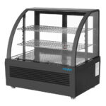 Polar C-Serie Tischkühlvitrine Schwarz 100Ltr – Bild 2