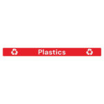 Jantex Slim Bin Deckel Aufkleber - Plastik
