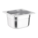 Vogue GN-Behälter Edelstahl 10cm GN1/6 – Bild 3
