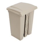 Jantex Küchenpedaleimer beige 45L – Bild 3