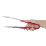 Hygiplas Servierzange mit Farbkodierung rot – Bild 2