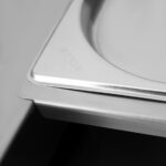 Vogue Edelstahl Gastronorm-Adapterleiste 318mm – Bild 5