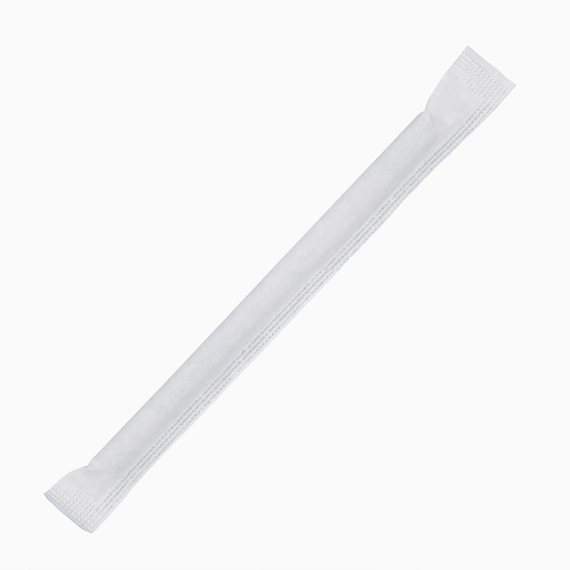 download_epph-ow.jpg Fiesta Compostable kompostierbare einzeln verpackte Papierstrohhalme 14cm schwarz (250 Stück) – Bild 1