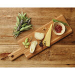 Olympia Servierbrett Eichenholz mit Griff 11,5 x 40cm – Bild 2