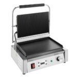 Buffalo extra großer Kontaktgrill mit gerippter und flacher Platte