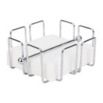 Olympia Cocktail-Serviettenhalter mit Gewicht 14 x 14cm – Bild 3