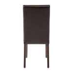 Bolero Esszimmerstühle Kunstleder schwarz (2 Stück) – Bild 4