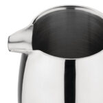 Olympia gerundete isolierte French Press Edelstahl 80cl – Bild 4