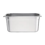 Vogue GN-Behälter Edelstahl 15cm GN1/3 – Bild 4