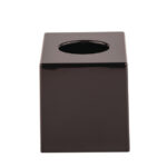 Taschentuchbox Kubus schwarz – Bild 2
