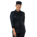 Chaud Devant Sorella UFX Damen Kochjacke schwarz Größe M